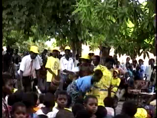 Chiwoda dancers from Bandawe perform
