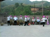 Masked dance: shigongwu, drying-grain song