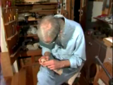 Bruce Taggart demonstration and interview: carving a scroll, 1
